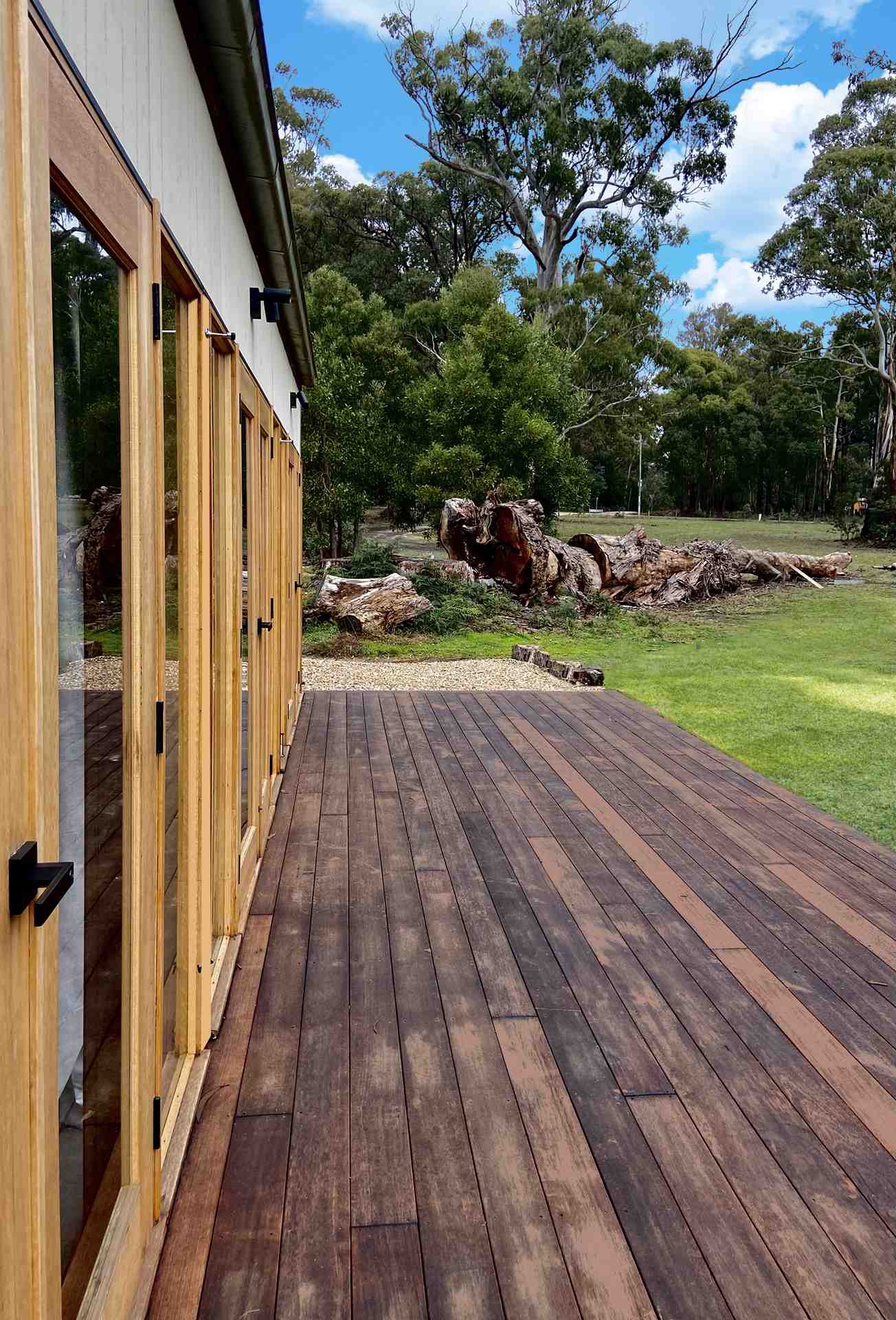 Deck area