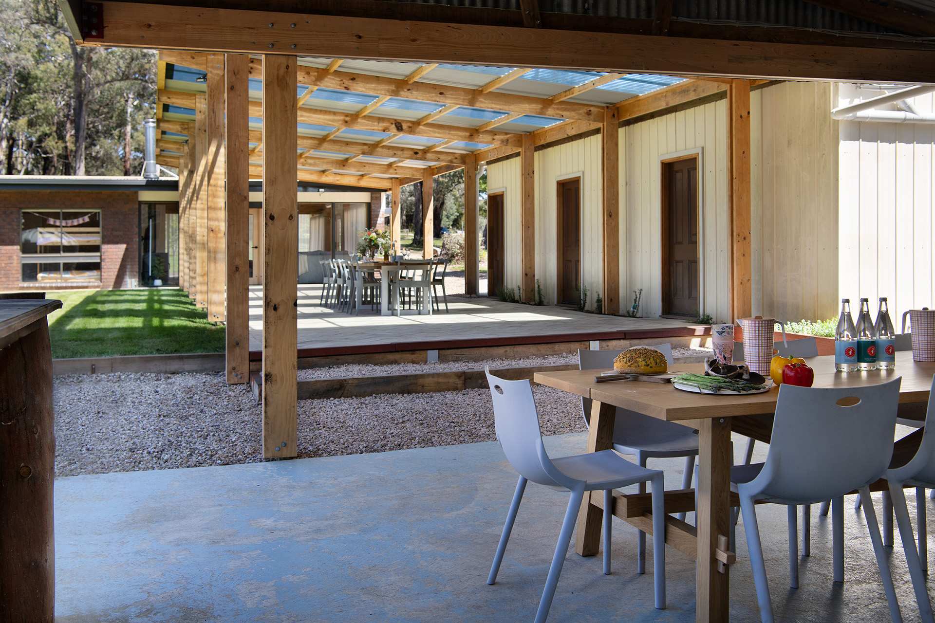Covered dining