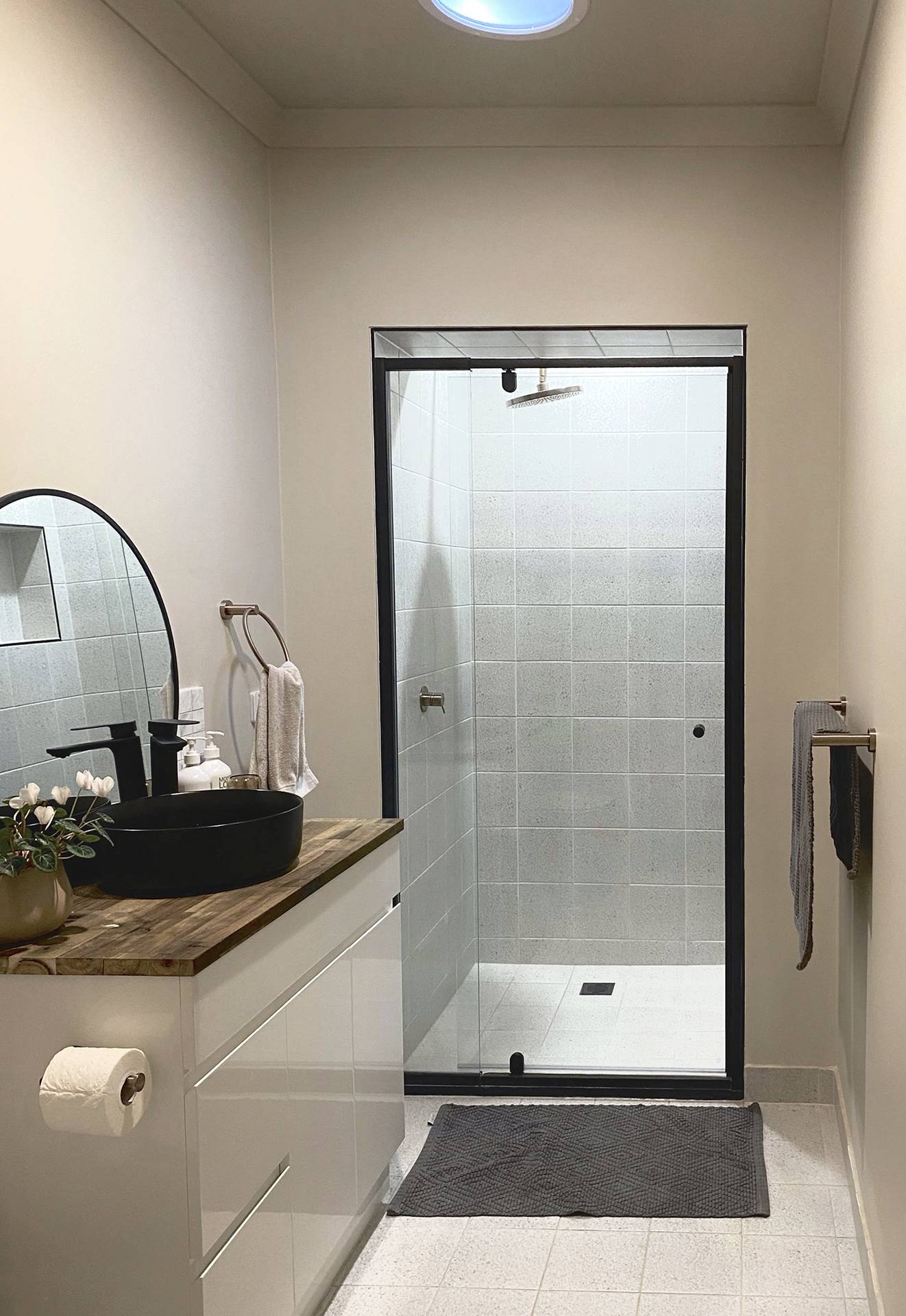 Shared bathroom