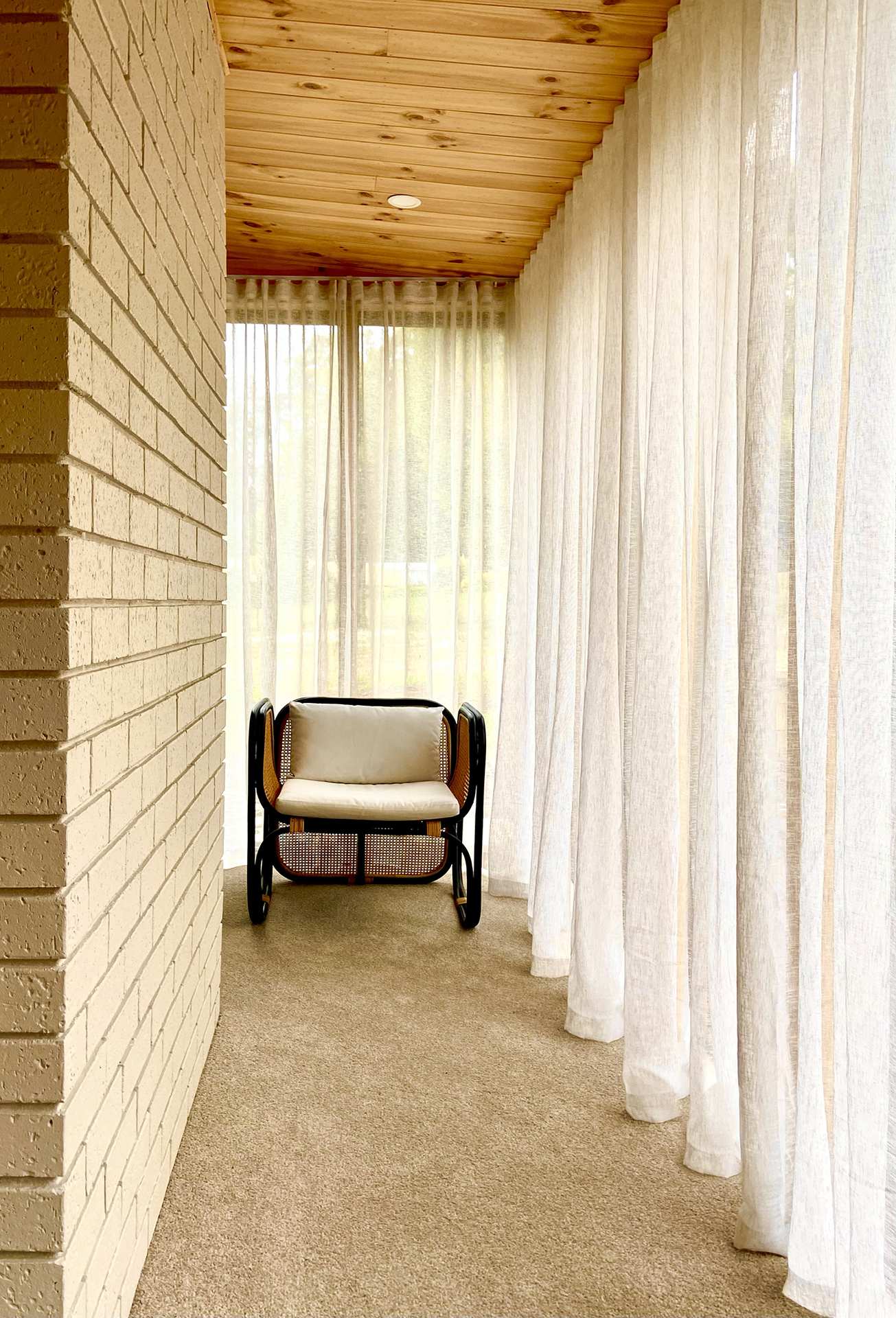 Sunlit lounge